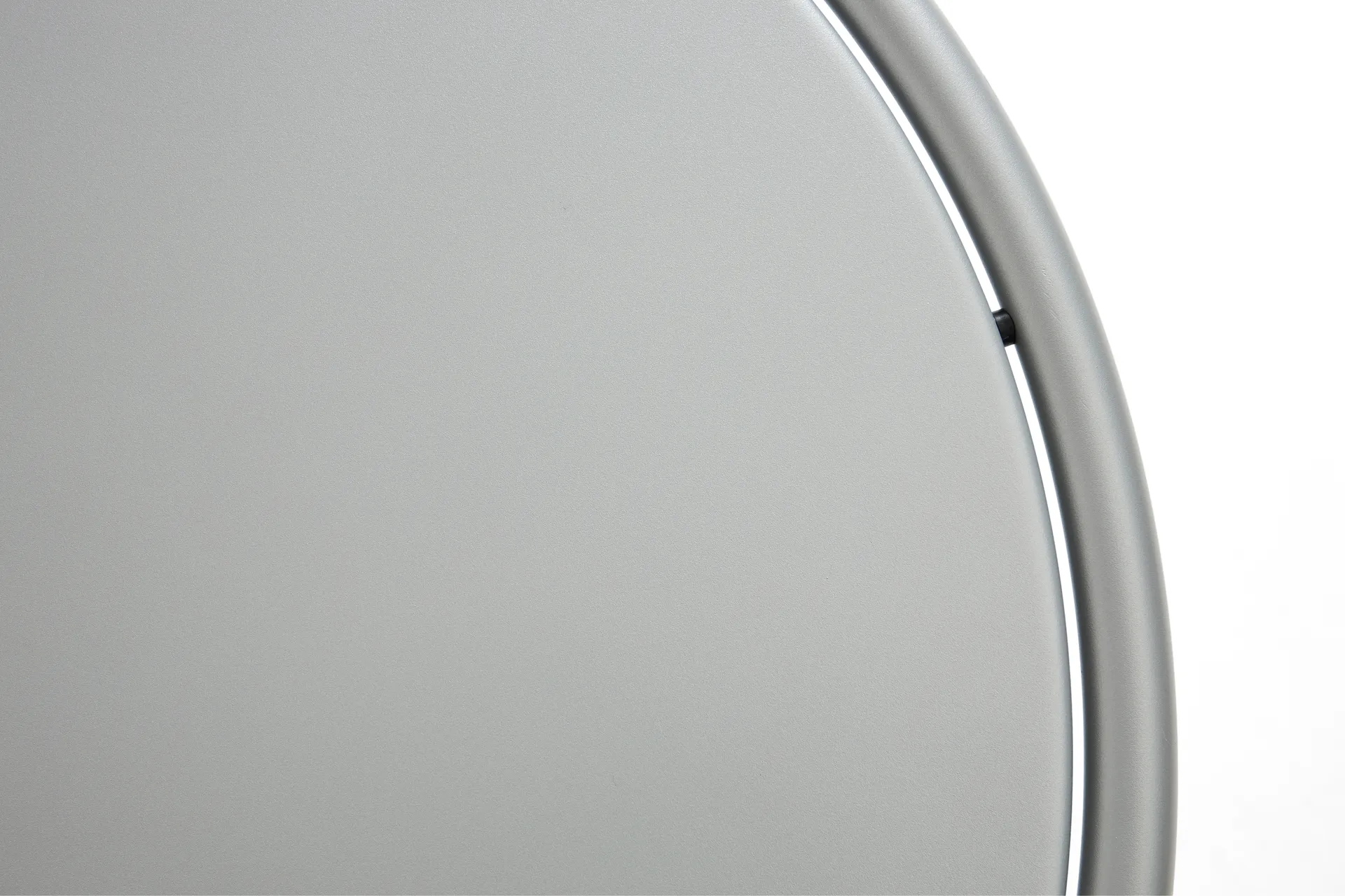 Mesa Deville, Gris plata, Ø80x74 cm HAY