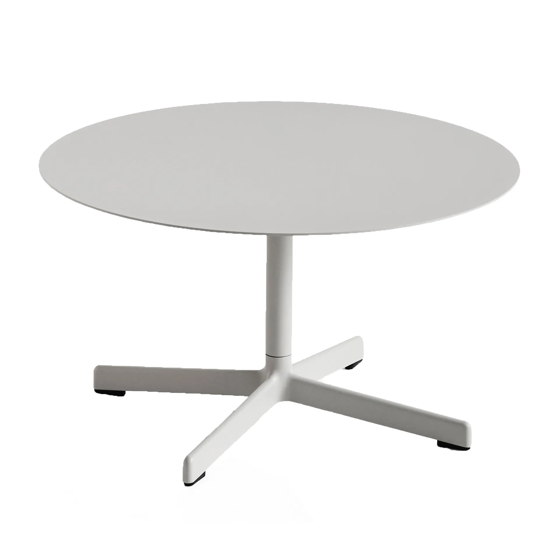 Mesa Neu Low Table Ø70 cm, Sky grey HAY