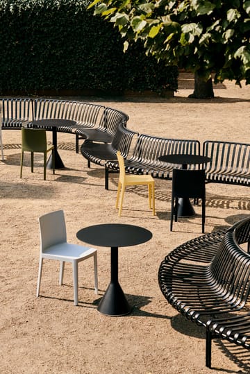 Mesa redonda de café Palissade Cone   - Anthracite, ø70 - HAY