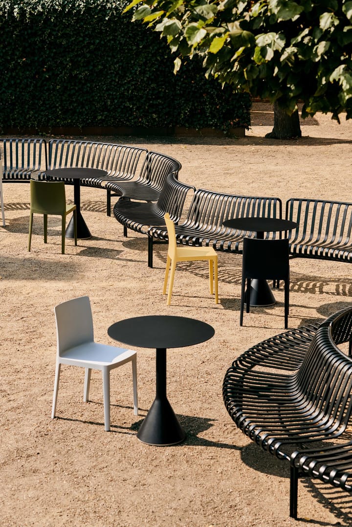 Mesa redonda de café Palissade Cone  , Anthracite, ø70 HAY