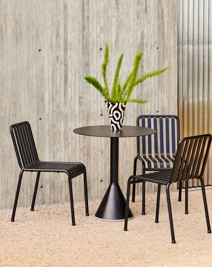 Mesa redonda de café Palissade Cone  , Anthracite, ø70 HAY