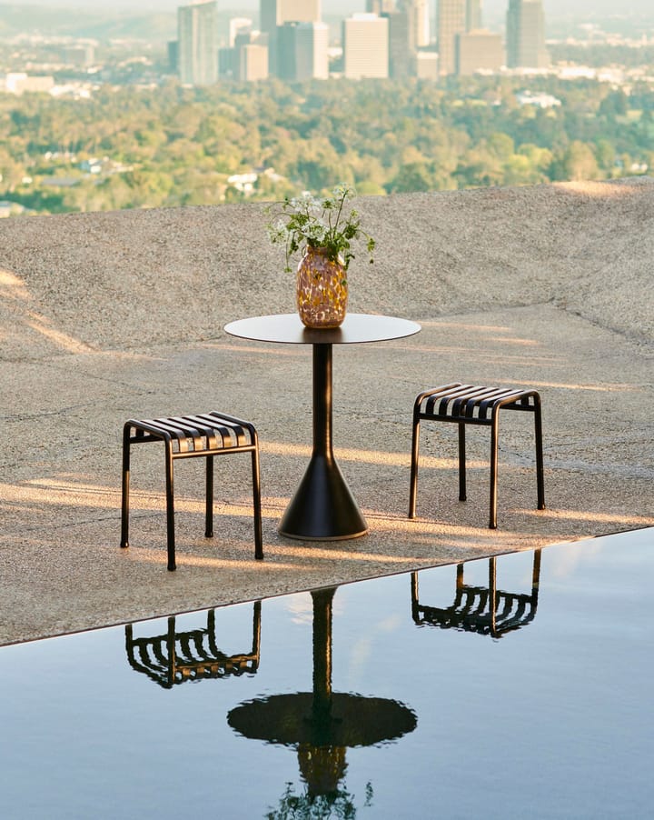 Mesa redonda de café Palissade Cone  , Anthracite, ø70 HAY