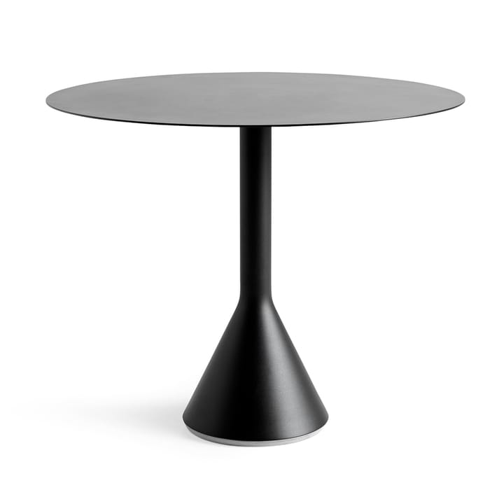 Mesa redonda de café Palissade Cone   - Anthracite, ø90 - HAY