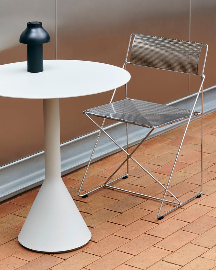 Mesa redonda de café Palissade Cone  , Cream white, Ø70 cm HAY