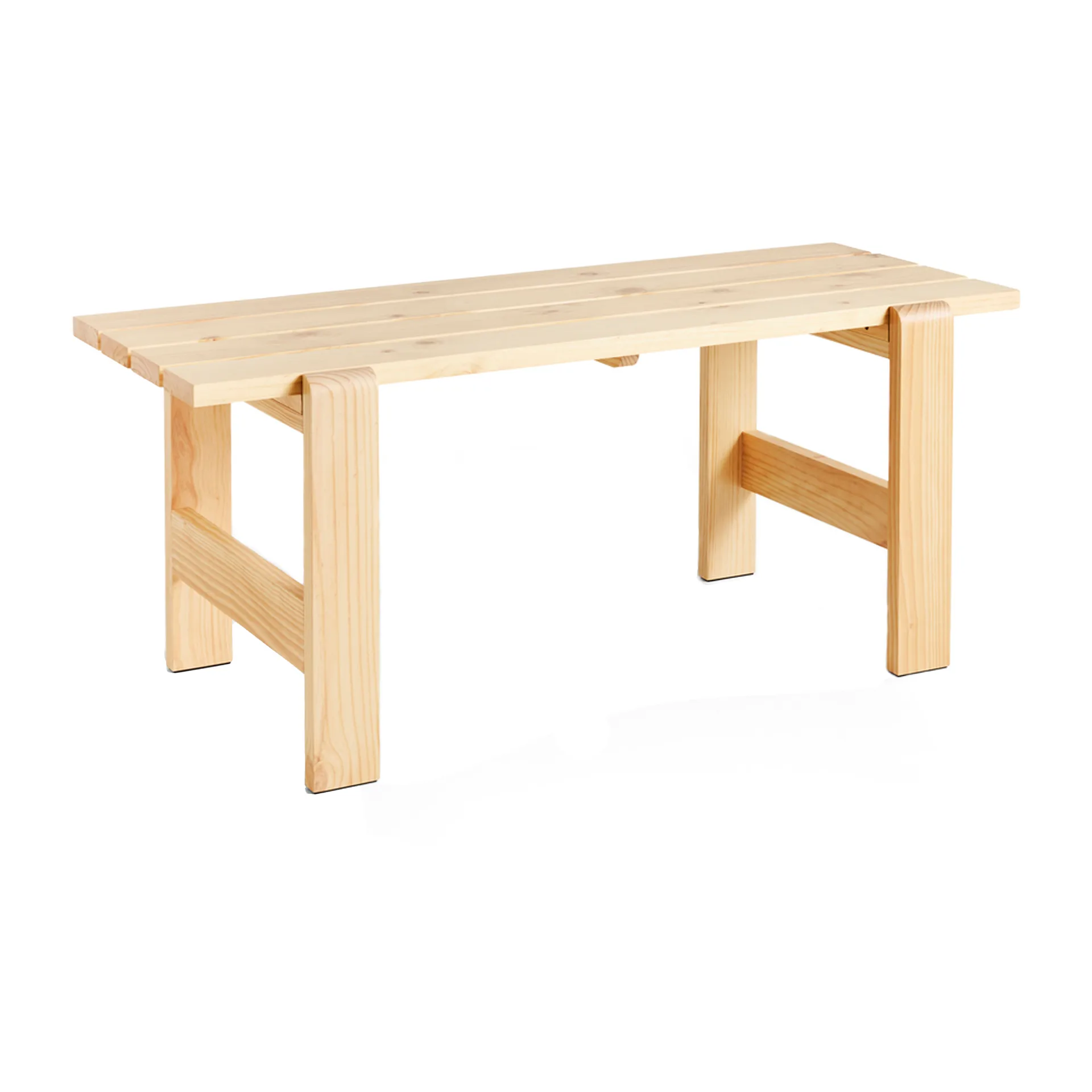 Mesa Weekday 180x66 cm en pino lacado,  HAY