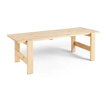 Mesa Weekday 230x83 cm en pino lacado - HAY