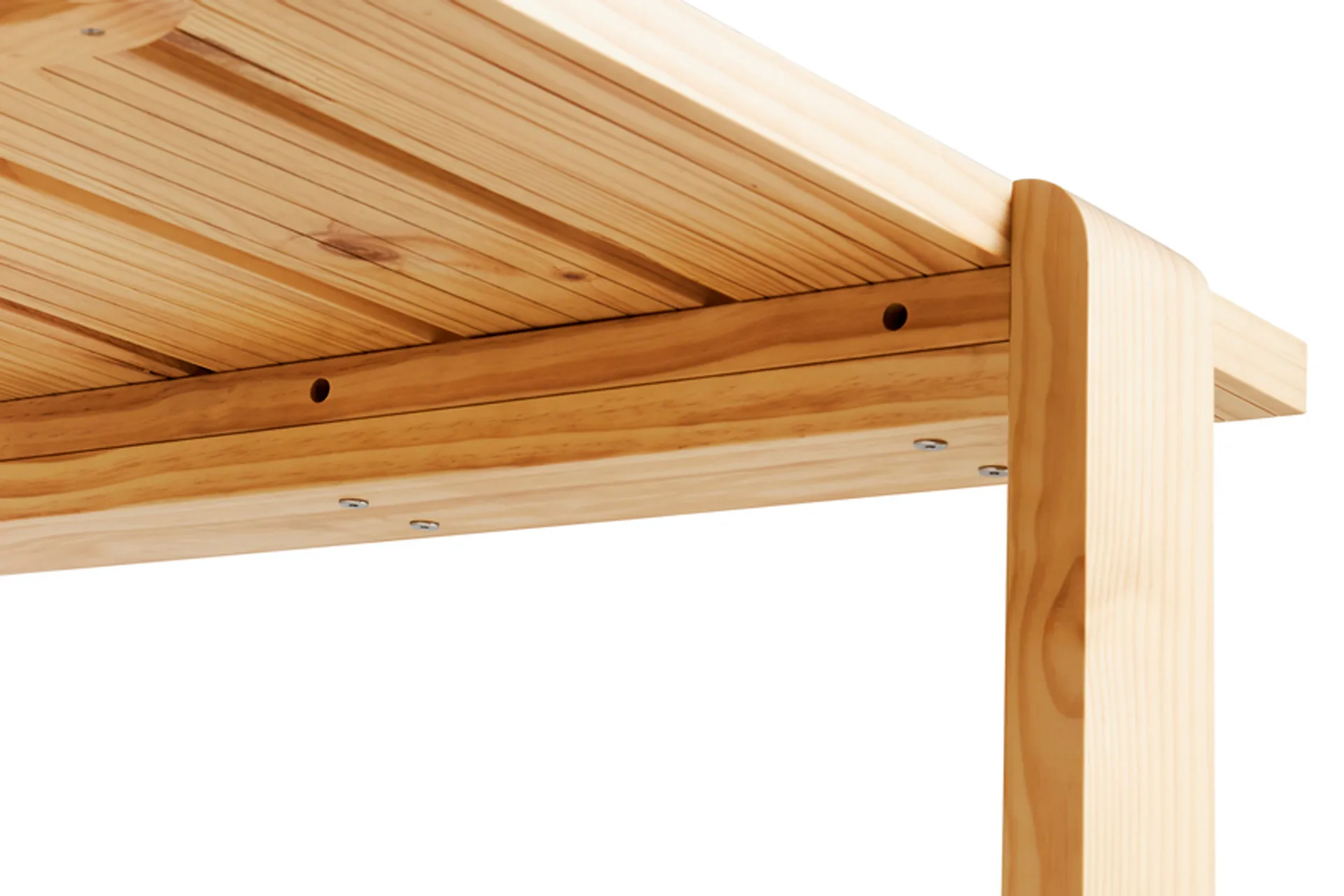 Mesa Weekday 230x83 cm en pino lacado,  HAY