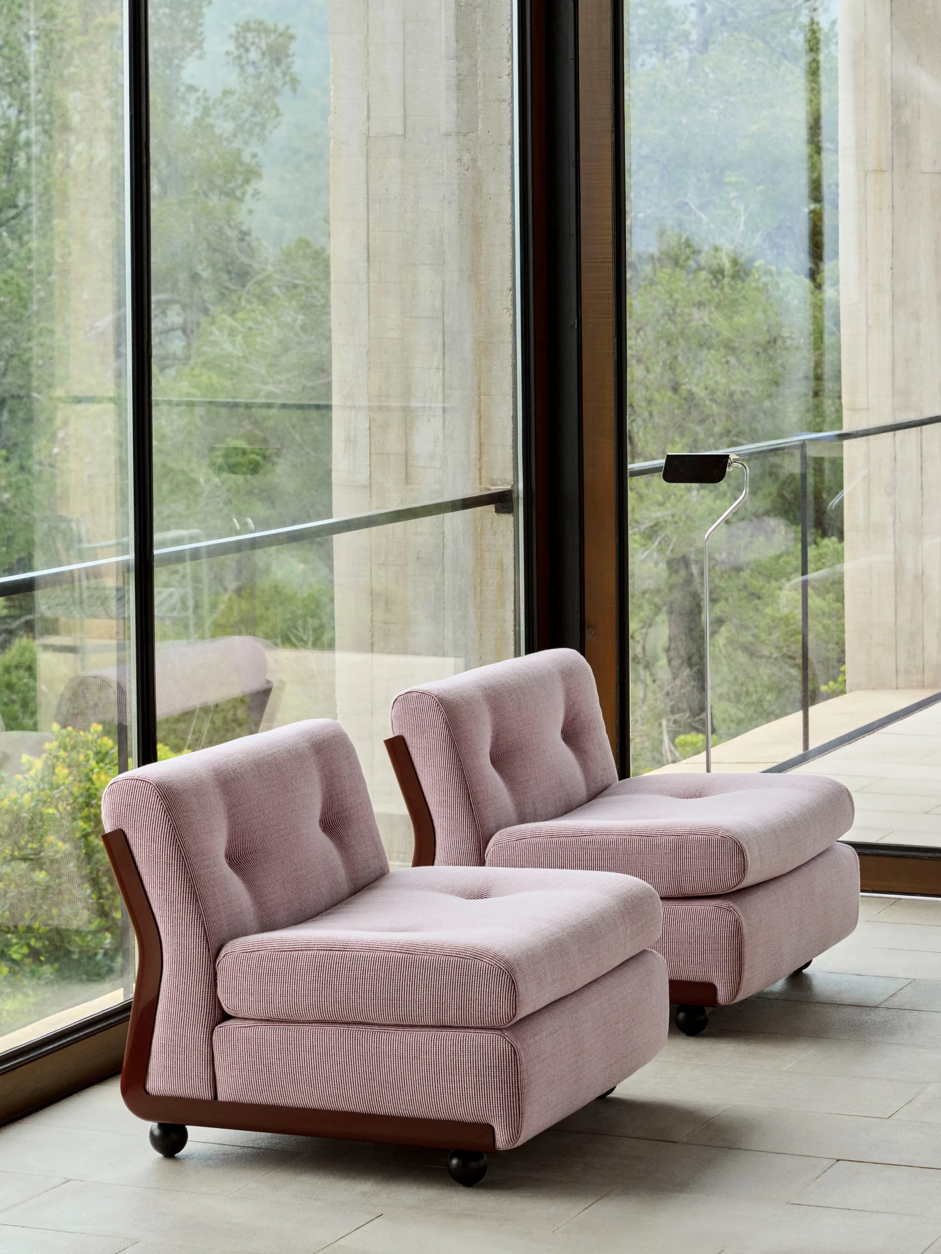 Módulo de sofá Amanta, Burgundy red-yuma 1851, 1 plaza/butaca HAY