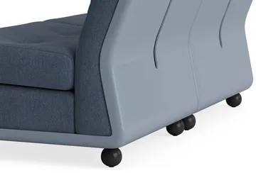 Módulo de sofá Amanta - Frost blue-turf blue, 2 plazas - HAY