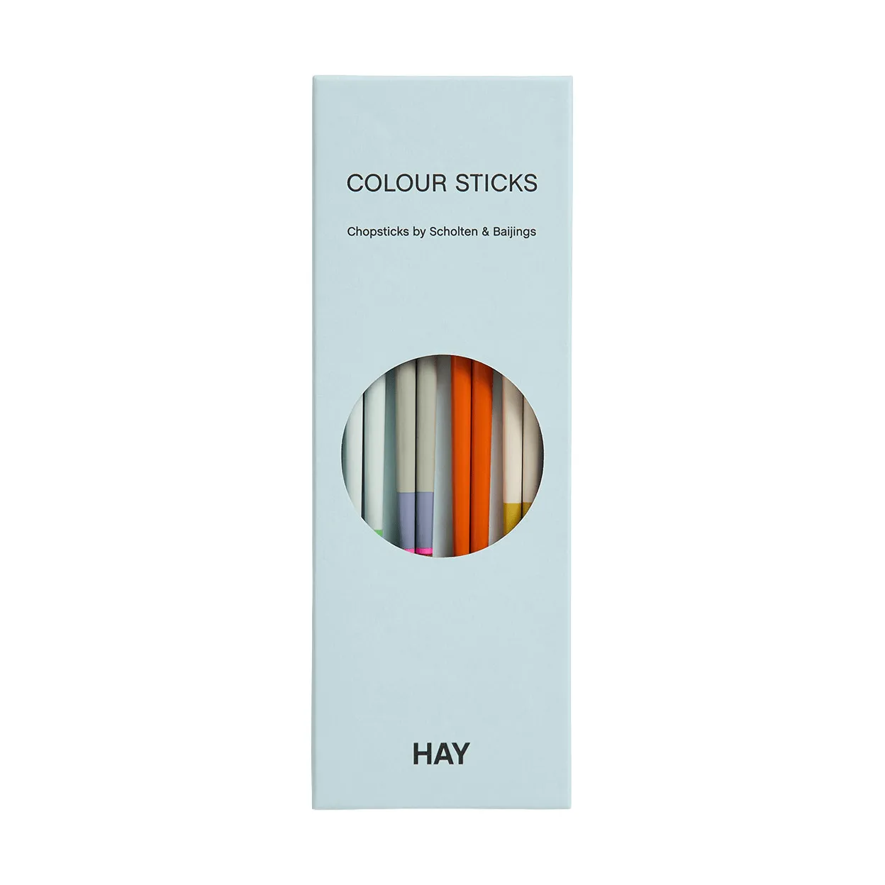 Palillos Colour 4-pack, Bright HAY