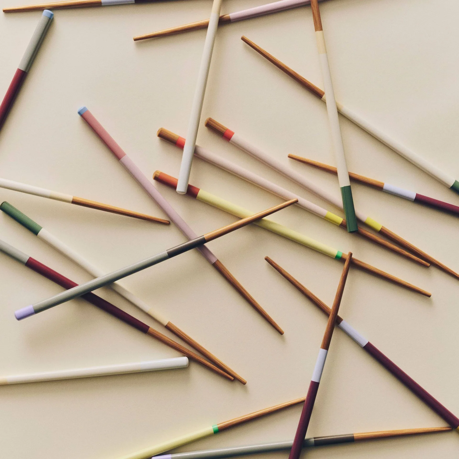 Palillos Colour 4-pack, Pastel HAY