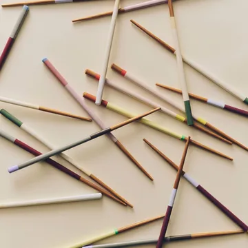 Palillos Colour 4-pack - Pastel - HAY