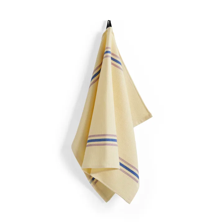 Paño de cocina Canteen 52 x 80 cm - Cream/blue - HAY