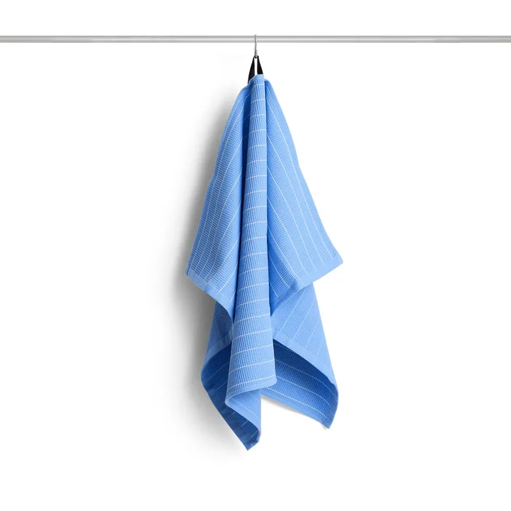 Paño de cocina Canteen 52 x 80 cm - Sky blue pinestripe - HAY