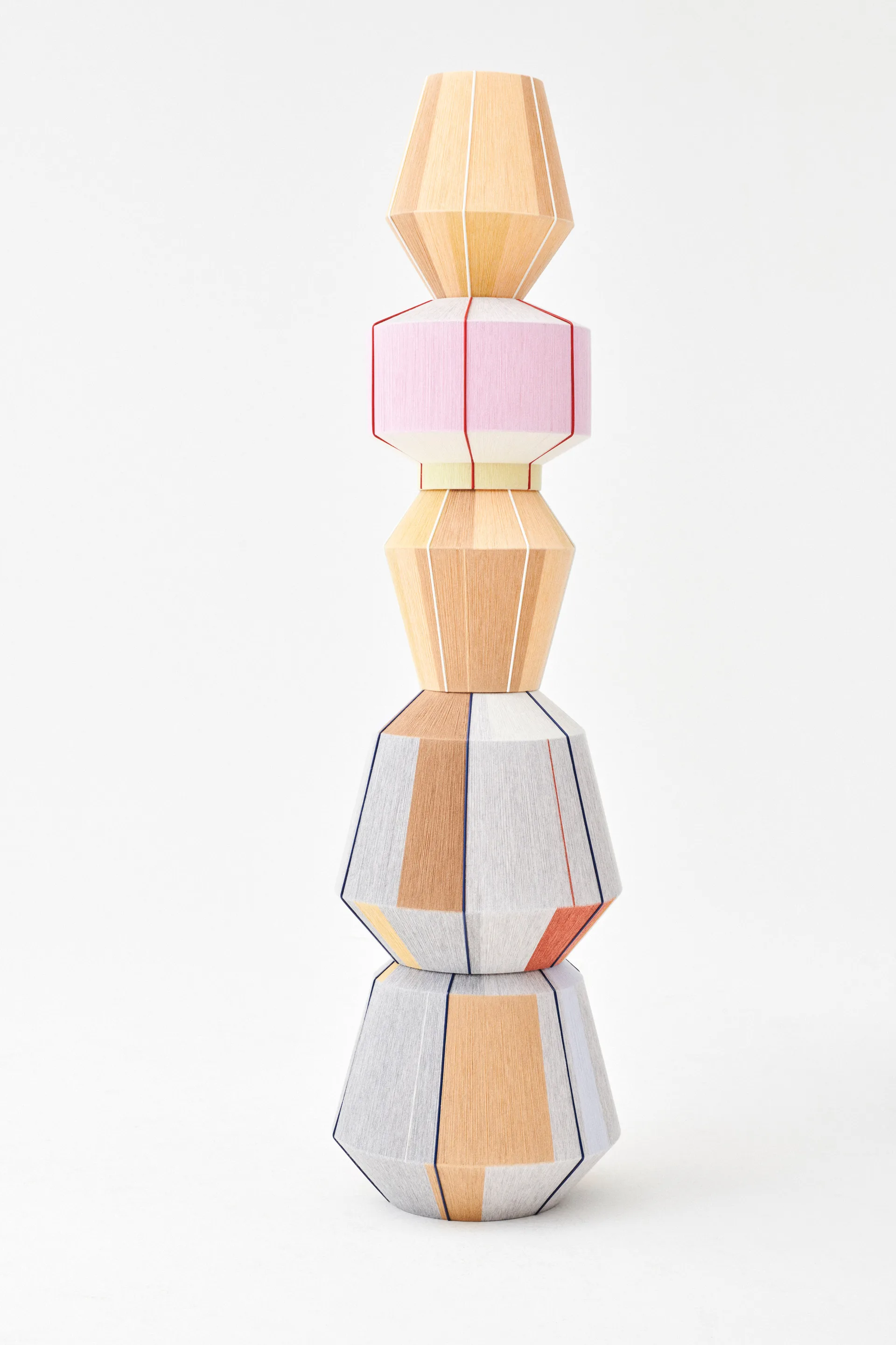 Pantalla de lámpara Bonbon Shade Ø32 cm, Grey melange HAY