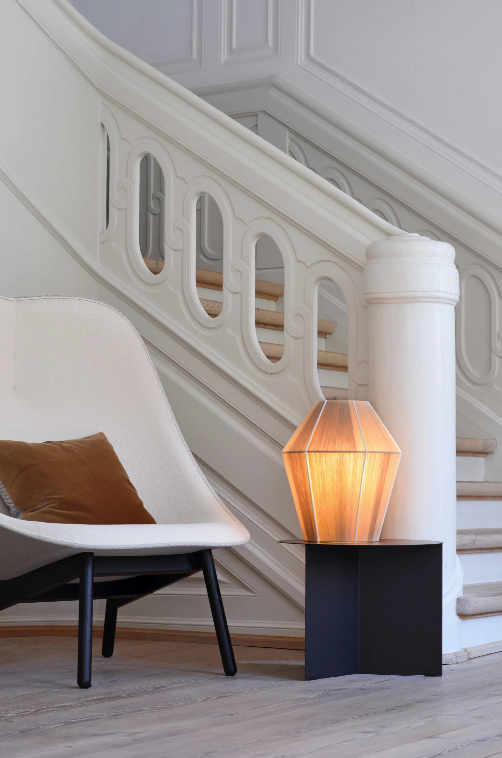 Pantalla de lámpara Bonbon Shade Ø32 cm, Yellow melange HAY