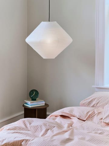 Pantalla de lámpara Paper Shade Diamond - Classic white, Ø60 cm - HAY