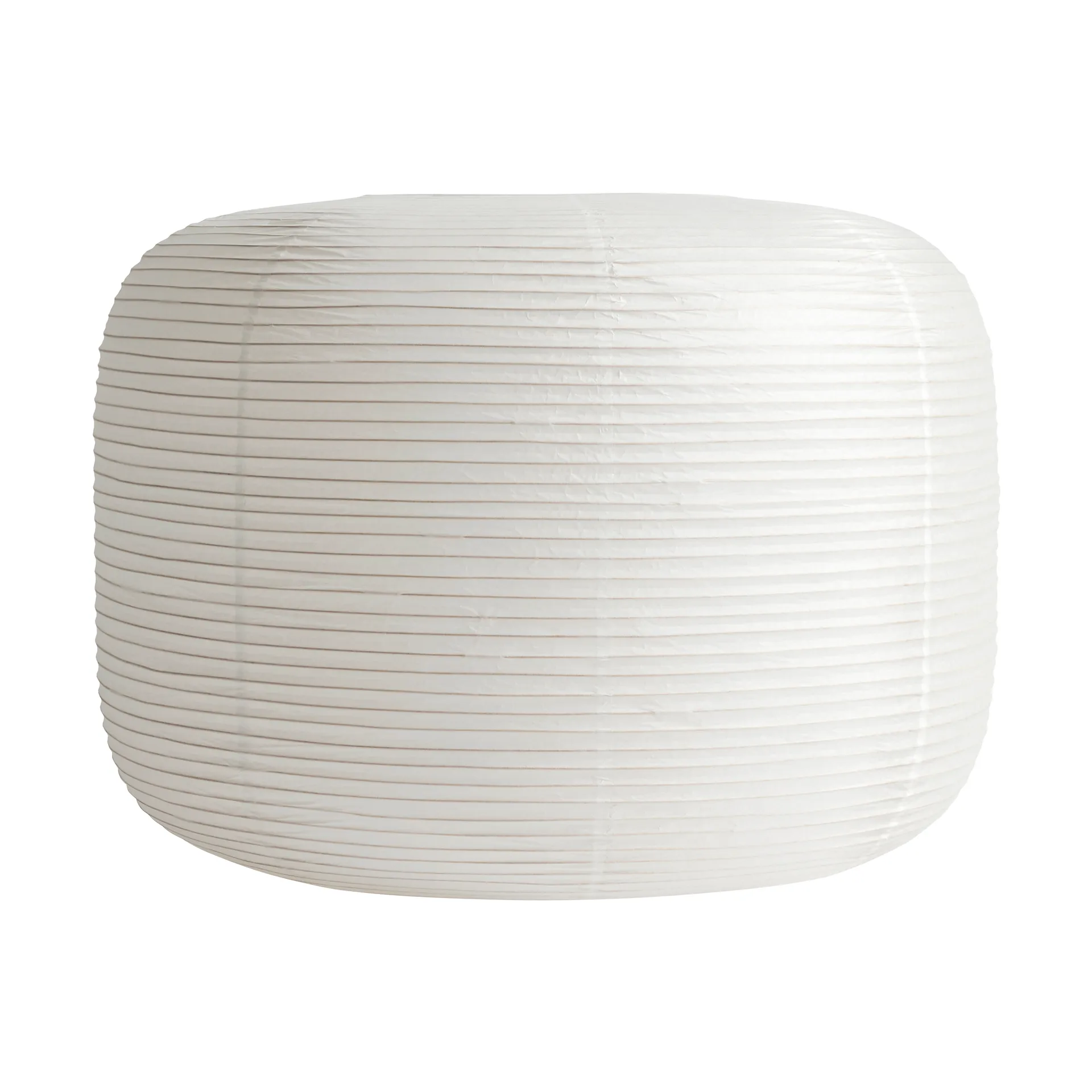 Pantalla de lámpara Paper Shade Donut, Classic white Ø80 HAY