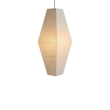 Pantalla para lámpara Paper Shade Prism - Classic white, 40x110 cm - HAY