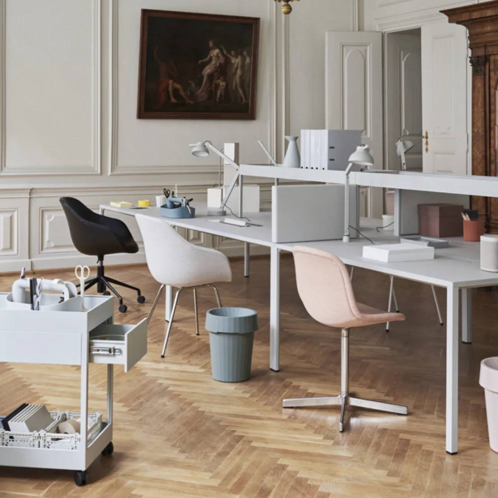 Papelera Shade, Offwhite, 14 l HAY