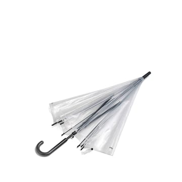 Paraguas Canopy - Clear, asa aluminio negro - HAY