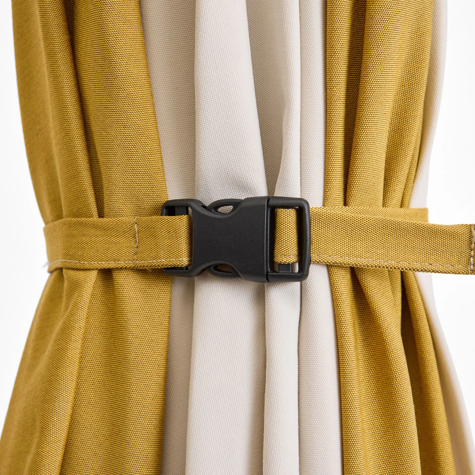 Parasol Terrazza Hexagon, Blanco roto-ocre HAY