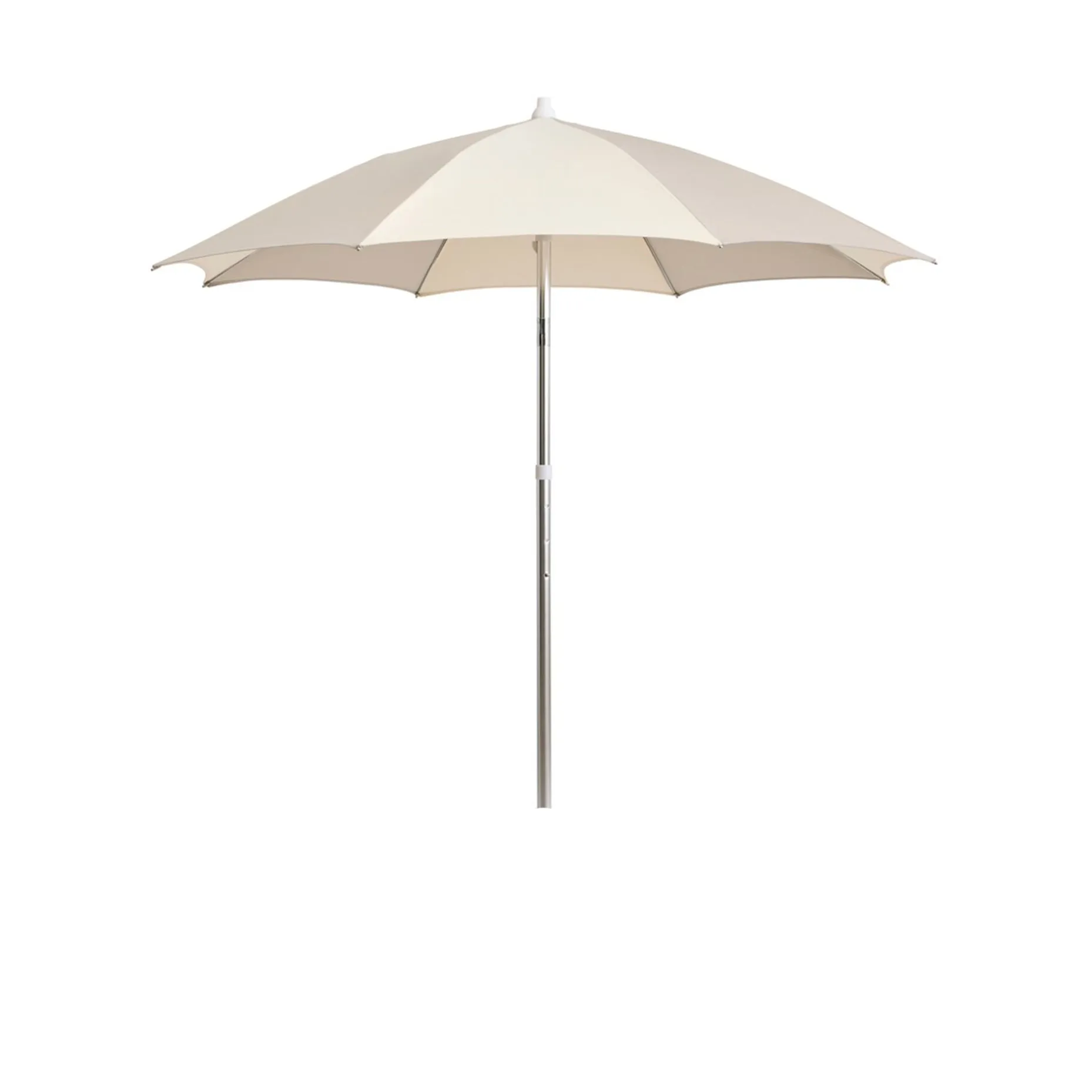 HAY Parasol Terrazza Octagon Blanco roto -grey | Decoración & Diseño Nórdico | Multi