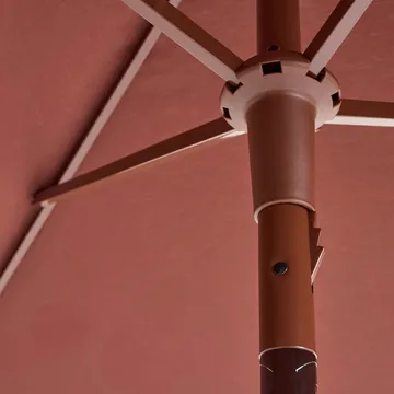 Parasol Terrazza Square - Blanco roto-burdeos - HAY