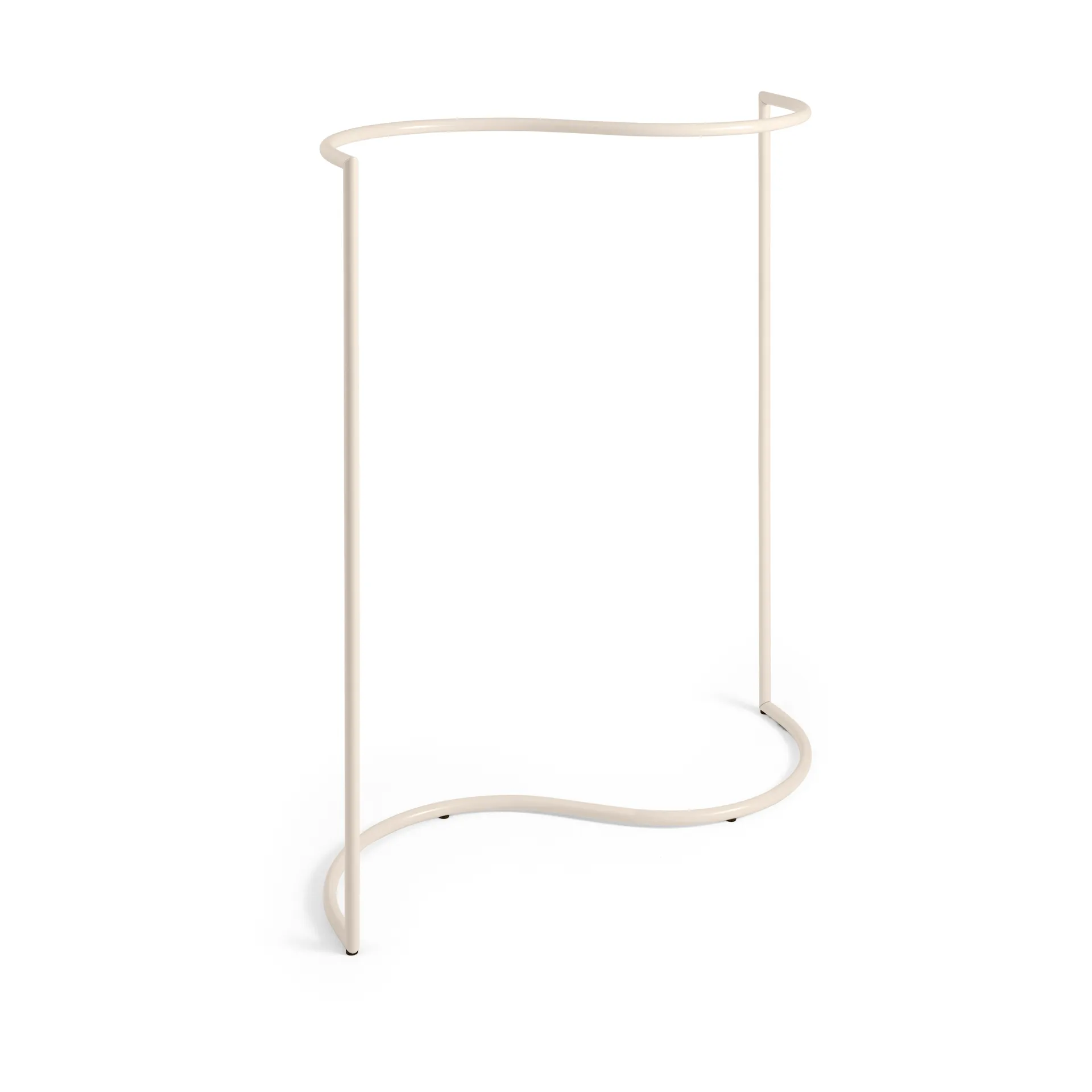 Perchero Colour Rack s-shape 144,2x150 cm, Eggshell HAY