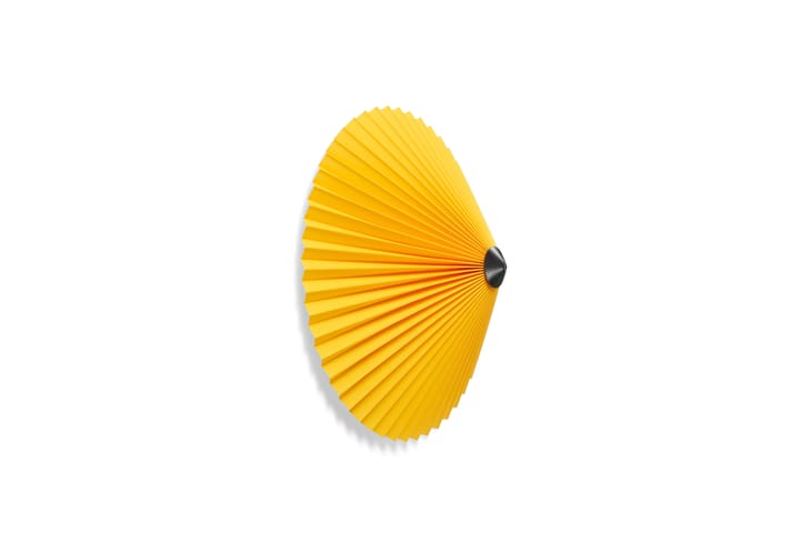 Plafón Matin flush mount Ø38 cm, Yellow shade HAY
