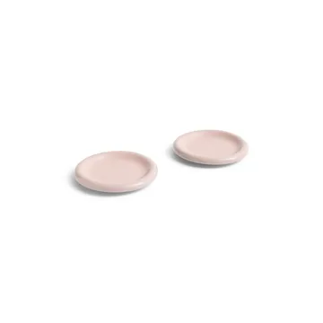 Plato Barro - Pink, Ø18 cm, pack de 2 - HAY