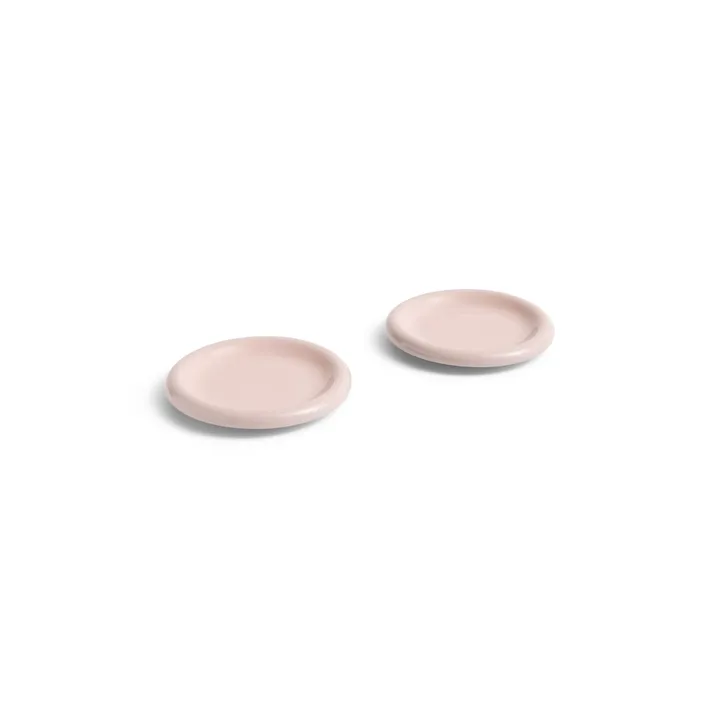 Plato Barro - Pink, Ø18 cm, pack de 2 - HAY