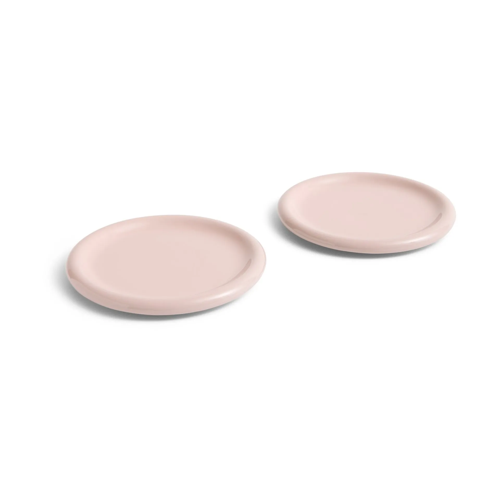 Plato Barro, Pink, Ø24 cm, pack de 2 HAY