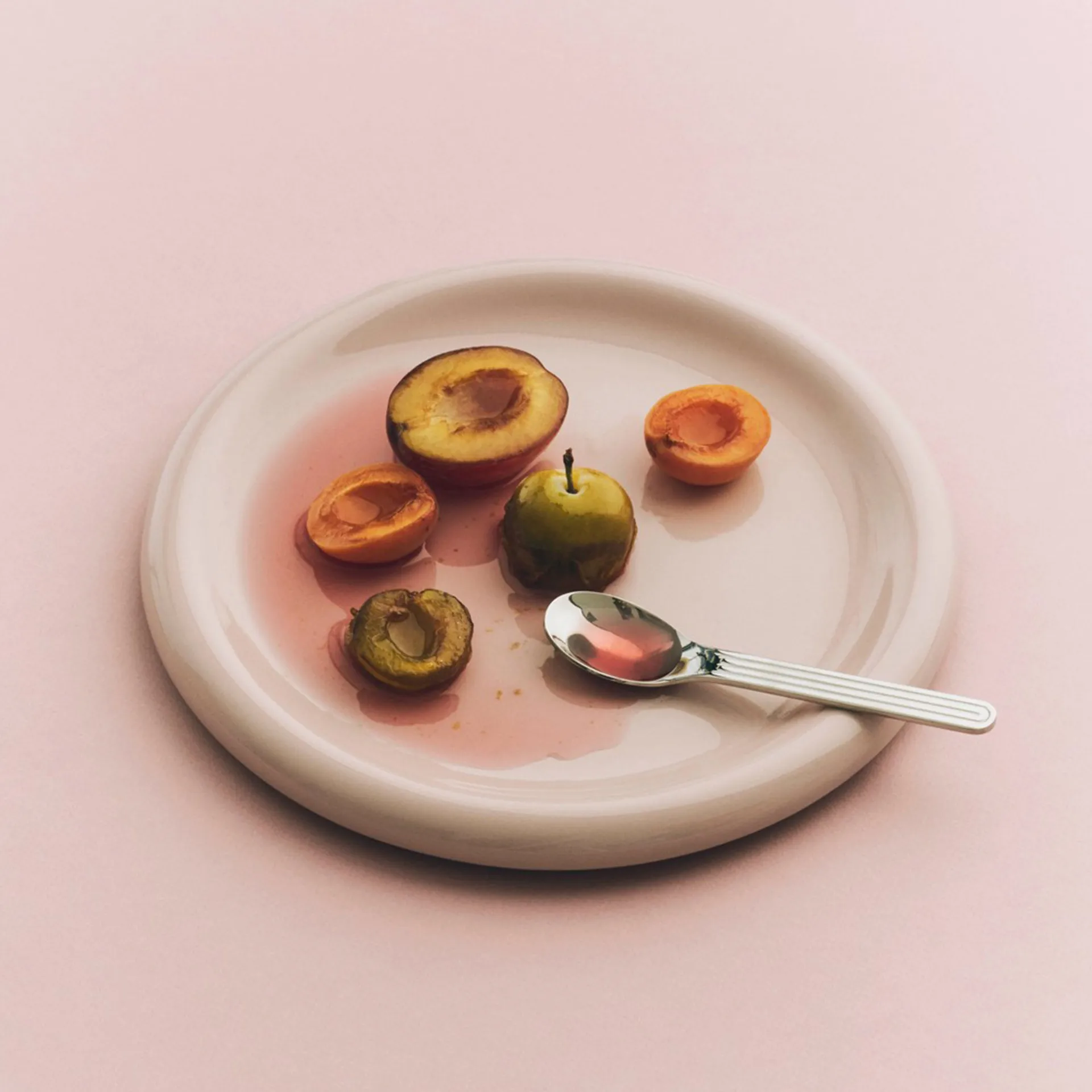 Plato Barro, Pink, Ø24 cm, pack de 2 HAY