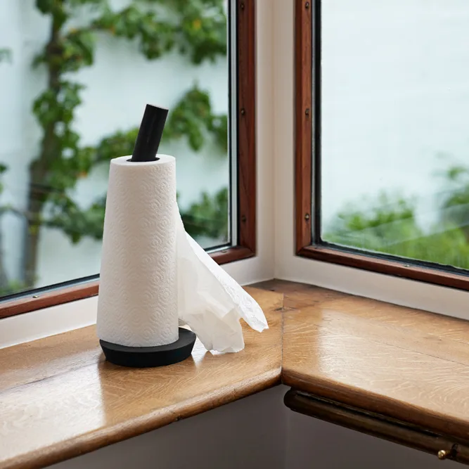 Portarrollos de papel cocina Porter, Black HAY