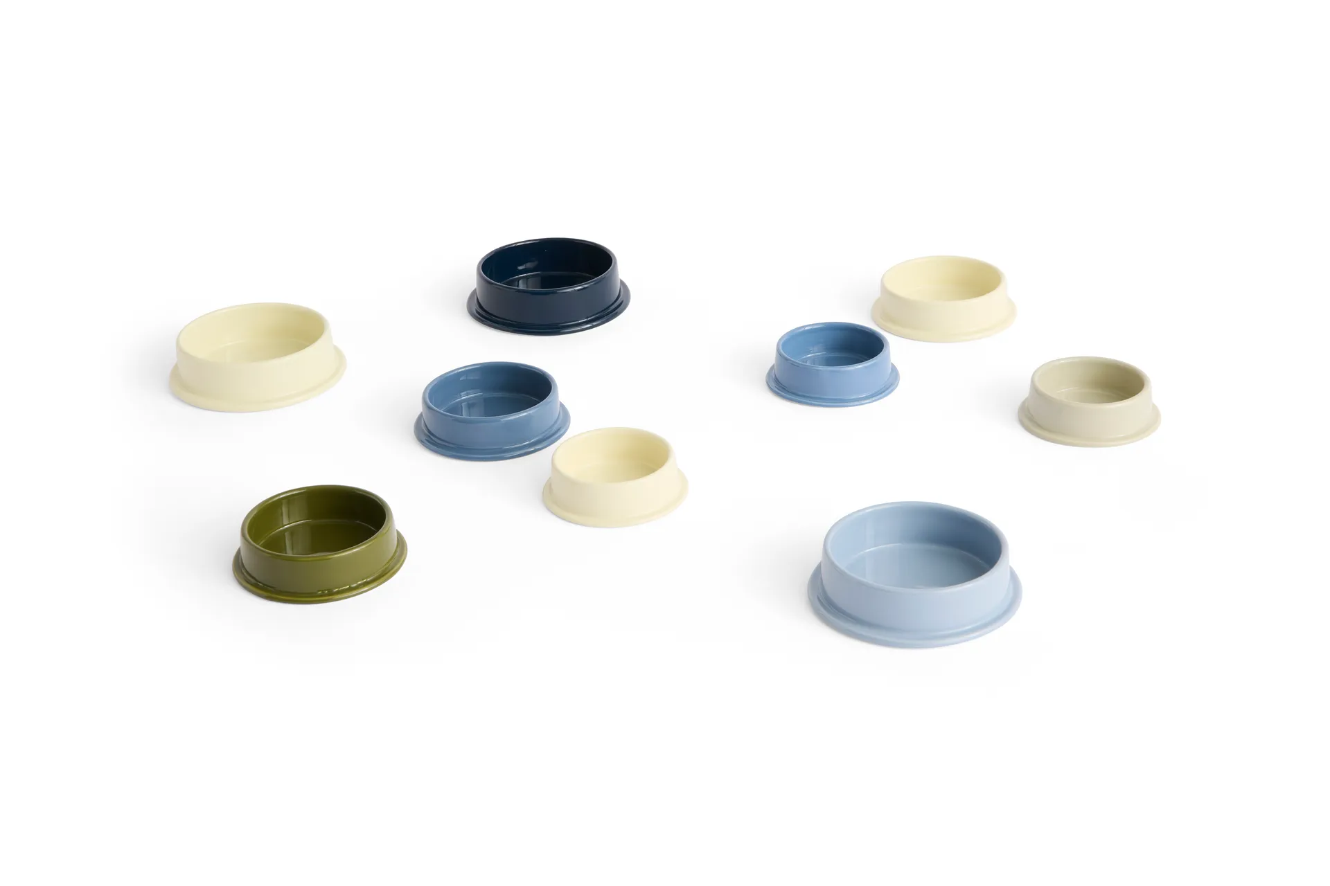 Portavelas Column Candleholder S 10 cm, Cream HAY