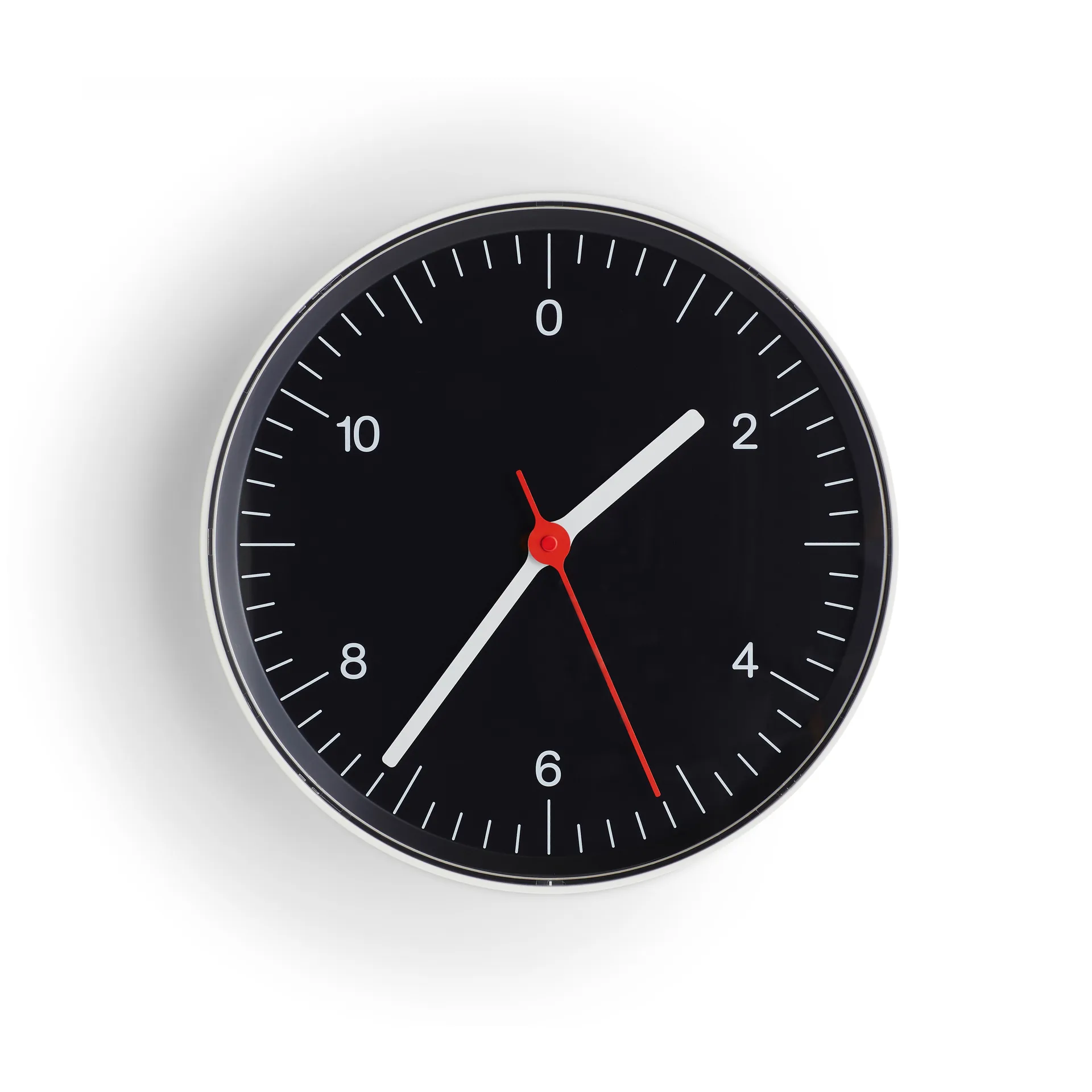 Reloj de pared Wall Clock Ø26,5 cm, Black HAY