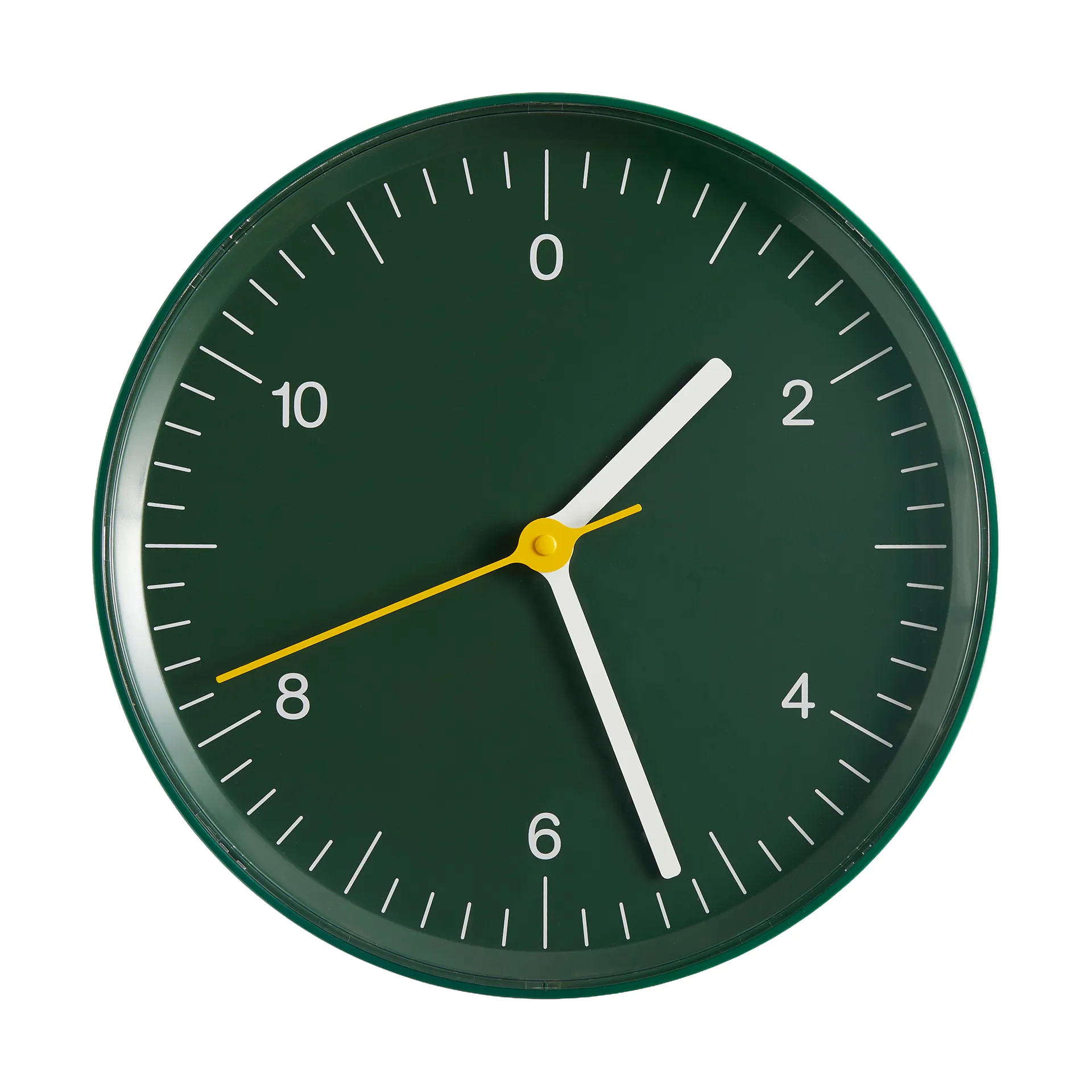 Reloj de pared Wall Clock Ø26,5 cm, Green HAY