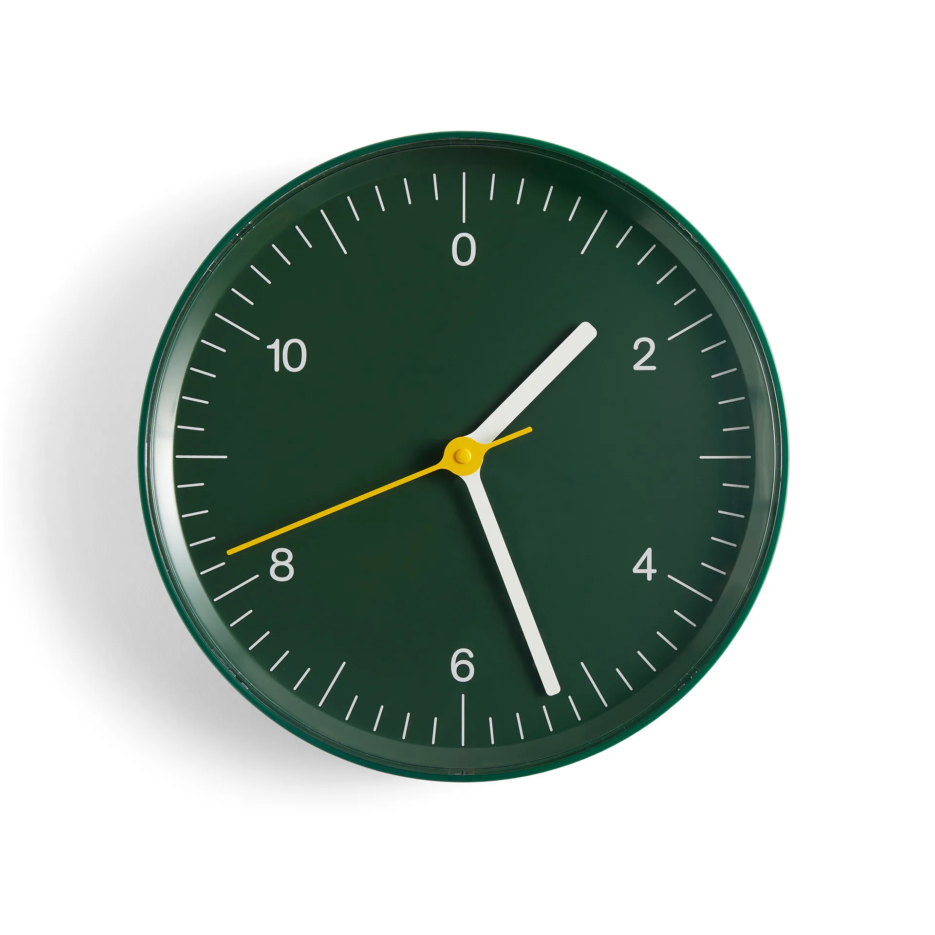 Reloj de pared Wall Clock Ø26,5 cm, Green HAY