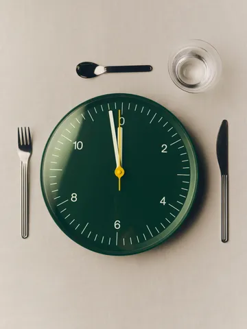 Reloj de pared Wall Clock Ø26,5 cm - Green - HAY