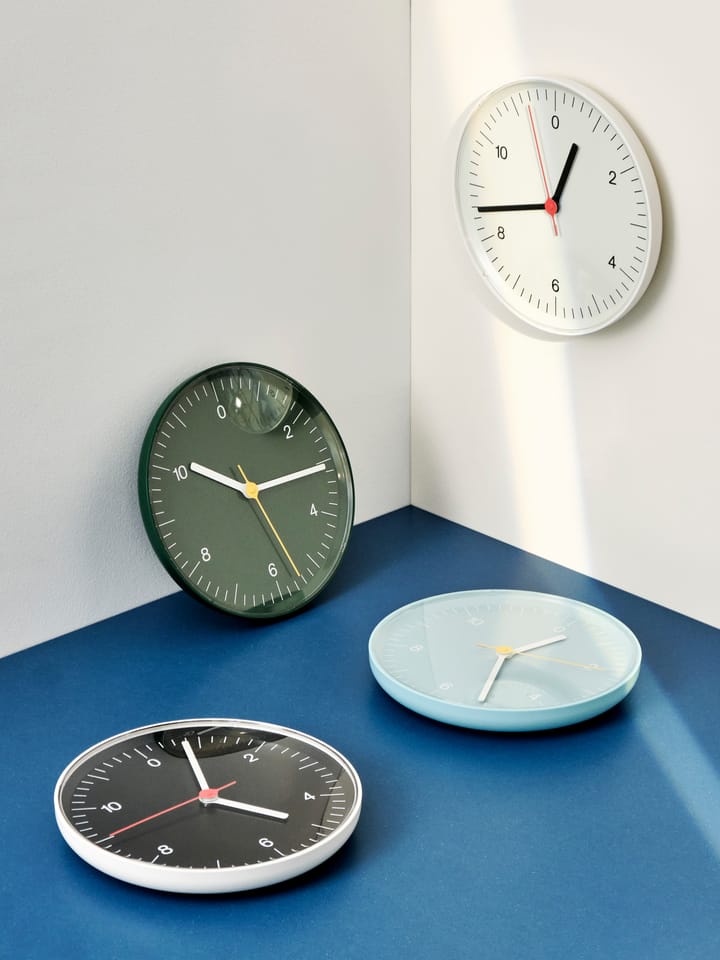 Reloj de pared Wall Clock Ø26,5 cm, Green HAY