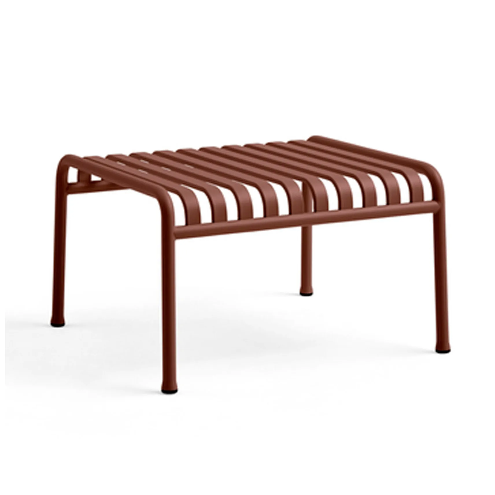 Reposapiés Palissade Ottoman, Iron red HAY