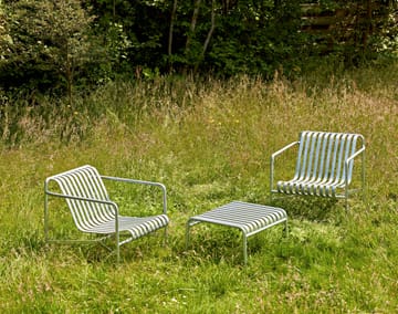 Reposapiés Palissade Ottoman   - Sky grey - HAY