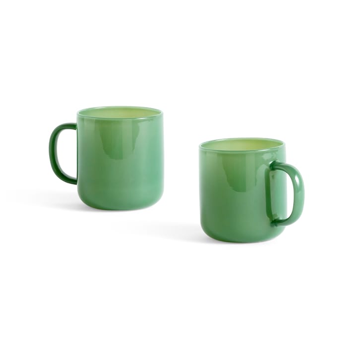 Set de 2 tazas Borosilicate 30 cl - Jade green - HAY