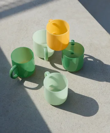 Set de 2 tazas Borosilicate 30 cl - Jade green - HAY