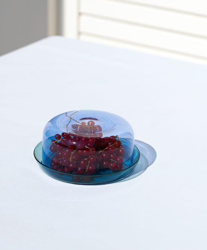 Set de servir 2-in-1 bol y plato, Light blue-aqua HAY