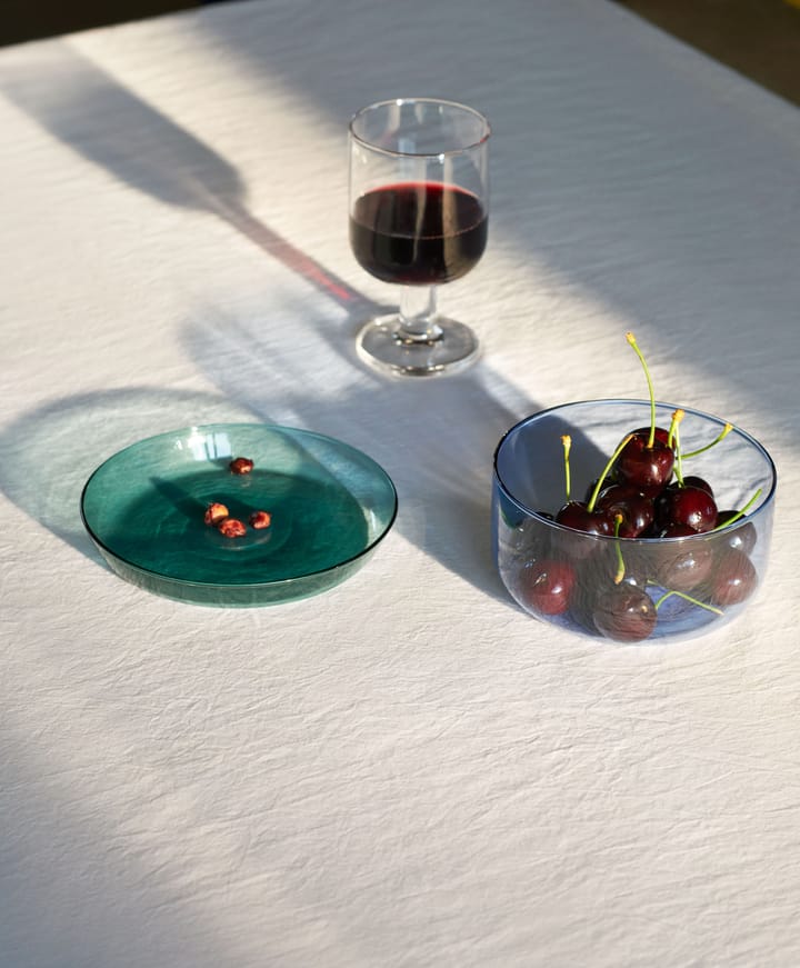Set de servir 2-in-1 bol y plato, Light blue-aqua HAY