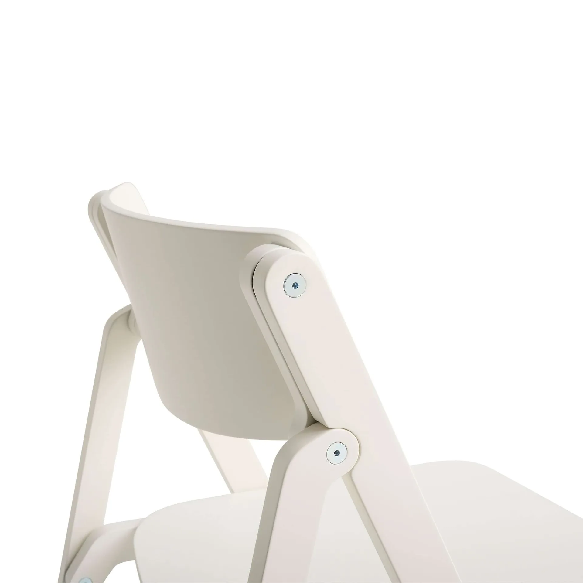 Silla Backflip Chair, Cream white haya lacada HAY