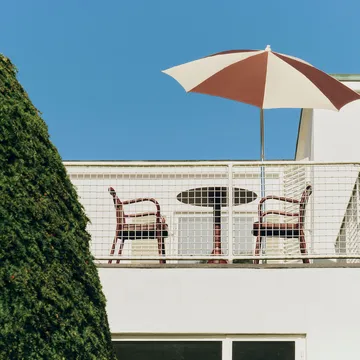 Silla con brazos Deville - Iron red - HAY