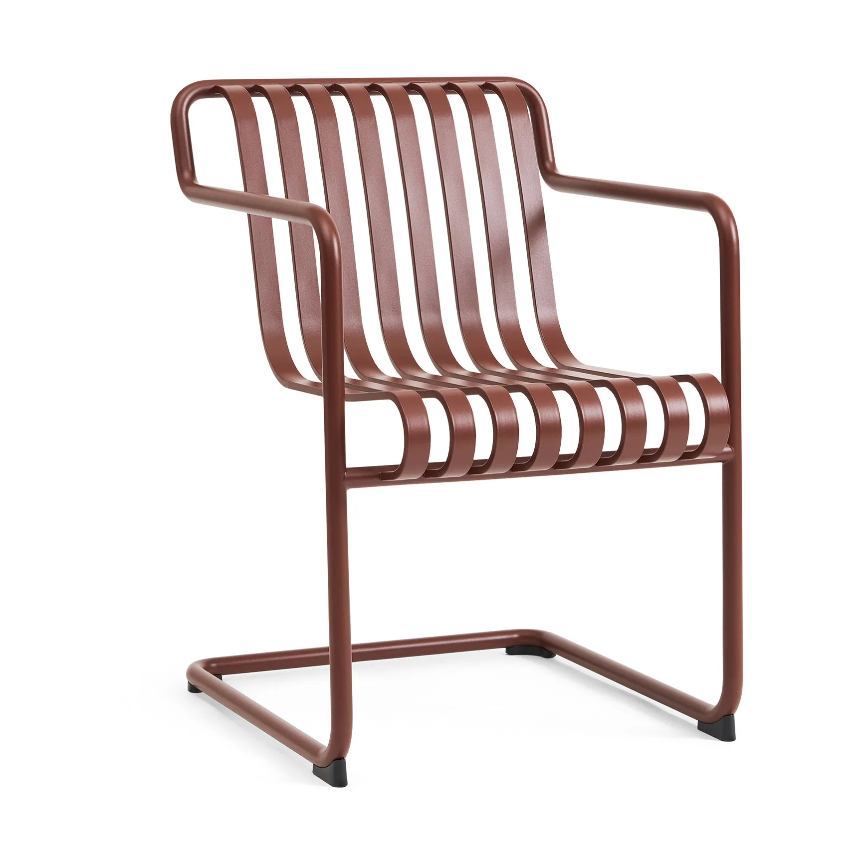 Silla con brazos Palissade Cantilever Dining , Iron red HAY